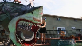 익스트림무비 - 익무전용 샤크네이도 워터슬라이드