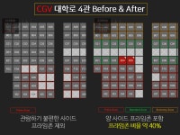 익스트림무비 - 욕나오는 CGV의 프라임존 비포애프터 (사진 3장)