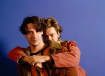 익스트림무비 - [아이다호(1991)] 리버 피닉스와 키아누 리브스 @세트장