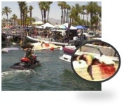 익스트림무비 - 알렉산더 아야의 리메이크작 [피라냐 3-D]..스틸 샷..(19금)..