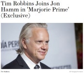 익스트림무비 - [마조리 프라임, Marjorie Prime] 팀 로빈스 캐스팅 합류