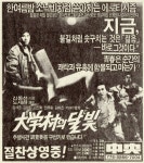 익스트림무비 - 대학촌의 달빛 신문광고
