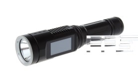 	$68.80 IMALENT DD2R Touch Screen 1*Cree XM-L2 U2 1065LM Pure White LED Flashlight - 1*18650/2*CR123A / infinite brightness... 