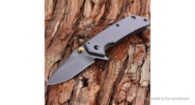 	$10.95 Authentic Sanrenmu 7056 LUP - SK Stainless Steel... 95 Authentic Sanrenmu 7056 LUP - SK Stainless Steel Folding knife... 