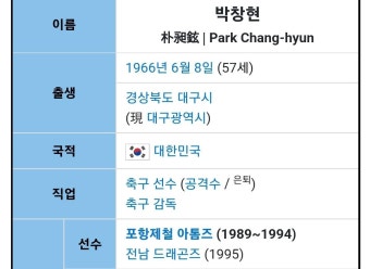 그 박창현 감독님 시작부터 구라를 까시면 - 국내축구 - 플레이어스