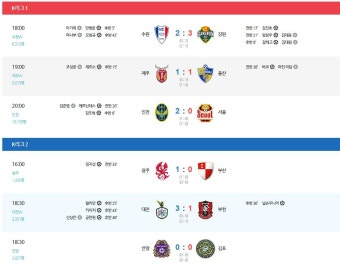 오늘 2부 관중숫자 잘뽑혔네 - 국내축구 - 플레이어스