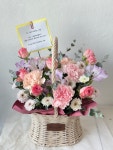 꽃바구니/핑크/[전국]봄빛 한바구니 (바구니 변경) 꽃배달 - 플라워119꽃배달서비스 꽃바구니/핑크/[전국]봄빛 한바구니 (바구니 변경) [전국]... 