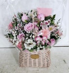 꽃바구니/핑크/Roseday - Pink roses basket 꽃배달 - 플라워119꽃배달서비스 꽃바구니/핑크/Roseday - Pink roses basket Roseday... 
