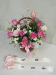 꽃바구니/핑크/Roseday - Pink roses basket 꽃배달 - 플라워119꽃배달서비스 꽃바구니/핑크/Roseday - Pink roses basket Roseday... 