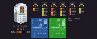 안양 메디컬 받고 있다는 마우리데스 FIFA 18 능력치 - 에펨네이션
