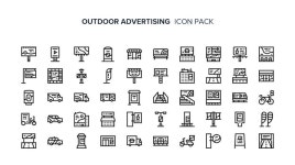 Premium Icon | Outdoor advertising