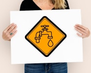 수도꼭지 물 꼭지 방울 아이콘 기호 | 무료 사진