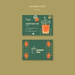 Drink Business Card PSD, High Quality Free PSD Templates for Download | Freepik