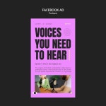 캐스트 템플릿 디자인 | 무료 PSD 파일