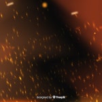 불씨와 추상 배경 | 무료 벡터