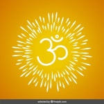 옴 배경 | 무료 벡터