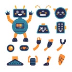18 페이지 | Ai 로봇 벡터 - Freepik에서 무료 고품질 벡터를 다운로드하세요 | Freepik