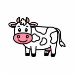 플랫 농장 동물 모음 | 무료 벡터