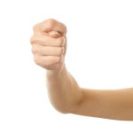 여자의 손으로 만드는 그림 | 프리미엄 사진