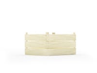 Realistic set of wooden crates isolated on transparent background vector illustration of empty wood boxes for food packing and... 