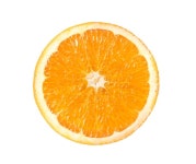 매운 오렌지 슬라이스 신선한 호두 과일 비타민 C 건강한 음식 | 프리미엄 AI 생성 PSD