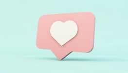 아이콘과 같은 소셜 미디어 | 프리미엄 사진