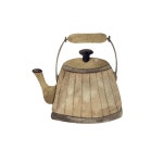 수채화 빈티지 주전자와 설탕 냄비와 커피와 차 냄비 컬렉션 | 프리미엄 벡터