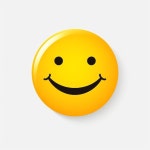 삼마도어 | A yellow smiley face | Premium AI-generated image