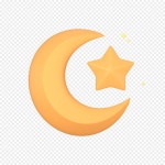 달과 별 | 프리미엄 PSD 파일
