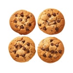 초콜릿 ⁇ 쿠키 네 개 모두 맛이 똑같아요 | 프리미엄 AI 생성 PSD 초콜릿  ⁇  쿠키 네 개 모두 맛이 똑같아요 | 프리미엄 AI 생성 PSD