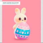 사파리 댄스 사랑스러운 터 예술 사랑스러운 동물 PNG 캔버스에 grooving | 프리미엄 AI 생성 PSD