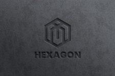 활자 효과 럭셔리 로고 모형 | 프리미엄 PSD 파일