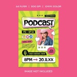 팟캐스트 웹사이트 템플릿 디자인 | 무료 PSD 파일