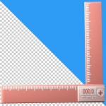 어린이를위한 만화 신장 측정기 | 무료 벡터