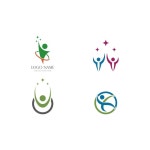 Premium Vector | Adoption and community care logo template vector