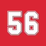 Basketball sport number vector template 56 | Premium Vector