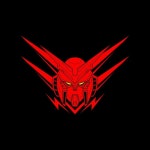 Premium Vector | Battle robot head logo