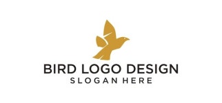 버드 로고 디자인 | 프리미엄 벡터