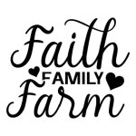 믿음 의 가족 농장 | 프리미엄 벡터