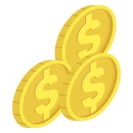 Coin vector illustration design asset | Premium Vector