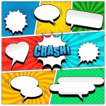 만화 페이지 템플릿 | 프리미엄 벡터