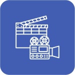 Film making icon | Premium Vector