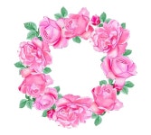 다양한 수채화 명소 세트 | 프리미엄 벡터