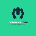 손으로 그린 노동 조합 로고 | 무료 벡터