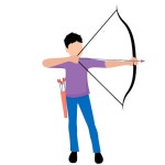 활 는 선수의 터 | 프리미엄 AI 생성 벡터