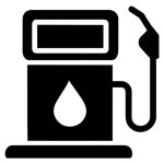 주유소 아이콘 | 프리미엄 벡터
