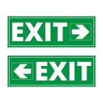 Emergency exit symbol isolate on white backgroundvector illustration eps10 | Premium Vector