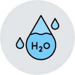H2o vector illustration style | Premium Vector