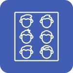 헤어 스타일 아이콘 | 프리미엄 벡터