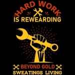 Premium Vector | Happy labor day t shirt design vector
